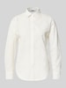 ZABAIONE Regular Fit Bluse mit Lochstickerei Modell 'Ha44zel' Offwhite