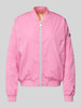 Frieda & Freddies Bomberjacke mit Stehkragen Modell 'BROOKLYN' Pink