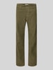 Pepe Jeans Slim Fit Cordhose aus Baumwoll-Mix  Oliv