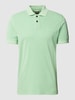 BOSS Orange Slim fit poloshirt met labeldetail, model 'Prime' Grasgroen