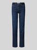 Angels Slim fit jeans met elastische band Donkerblauw