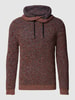 RAGMAN Gebreide pullover met all-over motief Rood