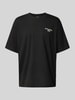 Lacoste Loose Fit T-Shirt aus reiner Baumwolle Black