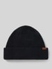 Columbia Strickmütze mit Label-Detail Modell 'PORTSIDE FISHERMAN' Black