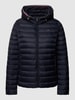 Tommy Hilfiger Daunenjacke in Stepp-Optik mit Kapuze Marine