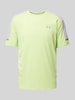 Under Armour T-shirt met labelprint, model 'Tech Utility' Appeltjesgroen