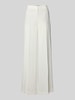 SEDUCTIVE Leinenhose mit Bügelfalten Modell 'SHILOH' Offwhite