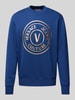 Versace Jeans Couture Sweatshirt mit Label-Print Marine