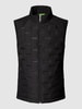 BOSS Green Bodywarmer met labeldetails, model 'Hellion' Zwart