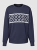 Michael Kors Sweatshirt met labeldetail Donkerblauw