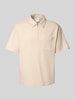 SELECTED HOMME Relaxed fit poloshirt van puur katoen, model 'RELAXEJEORGE' Zand