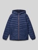 Jack & Jones Steppjacke mit Kapuze Modell 'SPRINT' Marine