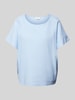 s.Oliver RED LABEL T-Shirt mit Rundhalsausschnitt Hellblau