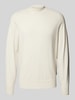 CK Calvin Klein Gebreide pullover met labeldetail Offwhite