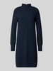 Tom Tailor Nauwsluitende gebreide jurk van viscosemix Donkerblauw