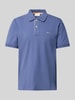 Gant Regular Fit Poloshirt mit Label-Stitching Rauchblau