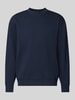 Selected Slim fit pullover van 100% katoen 'TOM' Marineblauw
