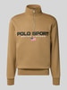 Polo Ralph Lauren Bluza z nadrukiem z logo Khaki