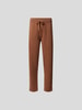Roberto Collina Hose mit elastischem Bund Camel