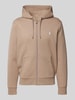 Polo Ralph Lauren Regular Fit Sweatjacke mit Baumwolle Camel