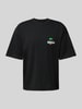 REVIEW T-Shirt mit Rundhalsausschnitt Black