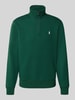 Polo Ralph Lauren Regular fit schipperstrui met schipperskraag, model 'Double' Donkergroen