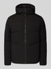 Jack & Jones Steppjacke mit Kapuze Black