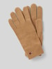 Tommy Hilfiger Handschuhe mit Logo-Stitching Modell 'ESSENTIALS' Beige