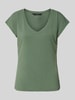 Vero Moda Comfort Fit T-Shirt mit Modal-Anteil Modell 'FILLI' Schilf