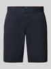 MCNEAL Slim Fit Bermudas mit Eingrifftaschen Marine