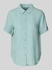 Marc O'Polo Regular Fit Bluse aus reinem Leinen Mint