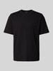 Michael Kors T-Shirt mit Label-Stitching Modell 'CHARM' Black