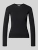 Topshop Longsleeve mit Rundhalsausschnitt Modell 'EVERYDAY' Black