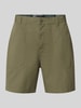 Barbour Regular Fit Chinoshorts aus reiner Baumwolle Modell 'SHERBURN' Oliv