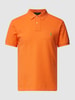 Polo Ralph Lauren Slim fit poloshirt met labelstitching Oranje