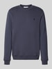 Armedangels Regular Fit Sweatshirt aus reiner Baumwolle Modell 'BAARO FLEECE' Dunkelblau