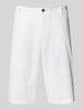 Tom Tailor Denim Relaxed Fit Chinoshorts aus Leinen-Baumwoll-Mix Offwhite