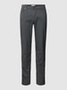 Brax Broek met viscose in 5-pocketmodel, model 'CADIZ' Middengrijs