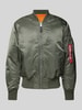 Alpha Industries Bomberjack met opstaande kraag Olijfgroen