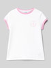 Polo Ralph Lauren Teens T-shirt met logo- en labelprint Wit