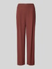 Jake*s Collection Relaxed fit pantalon, model 'CrepePant' Bordeaux