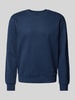 Marc O'Polo Regular Fit Sweatshirt aus reiner Bio-Baumwolle Rauchblau