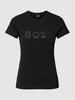 BOSS Black Women T-Shirt mit Logo-Detail Modell 'Eventsa' Black