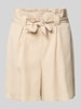Tom Tailor Denim Regular Fit Shorts mit Bindegürtel Beige