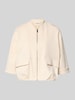 OPUS Blouson mit Reißverschluss und Pattentaschen Modell 'Goros' Beige