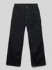 Tom Tailor Relaxed Fit Hose aus reiner Baumwolle Black