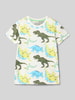 Blue Seven T-Shirt mit Motiv-Print Weiss