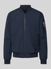 s.Oliver RED LABEL Regular Fit Blouson mit Stehkragen Dunkelblau
