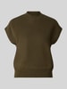 VERO MODA Loose Fit Pullover aus Viskose-Baumwoll-Mix Modell 'ELLY' Dunkelrot
