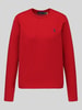 Polo Ralph Lauren Longsleeve mit Logo-Stitching Rot